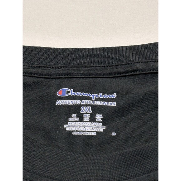 Iowa Hawkeyes Champion Shirt Short Sleeve Crewneck Embroidered Mens 2XL XXL NWOT - Picture 4 of 10